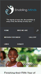 Mobile Screenshot of enablingminds.com